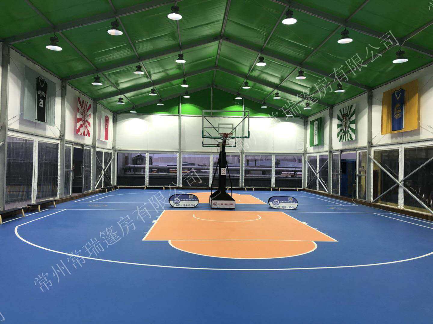 体育篷房 篮球场篷房 篮球场大棚